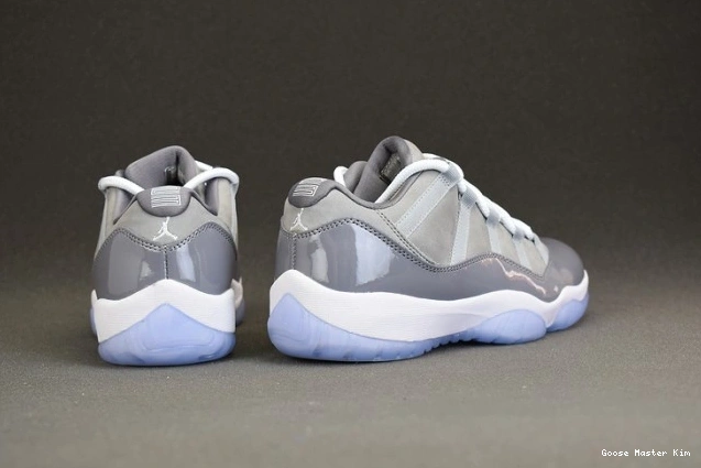 Grey 11 Air Low Jordan Cool 528895-003 0727